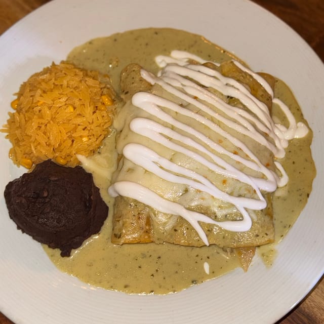 3 Suiza Enchiladas.