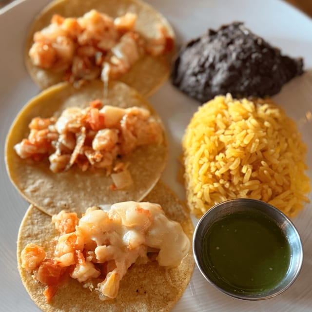 Tacos De Camaron.