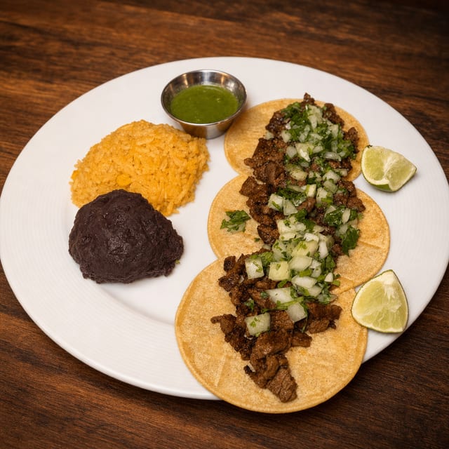 Carne Asada Tacos.