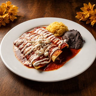 3 Brisket Enchiladas