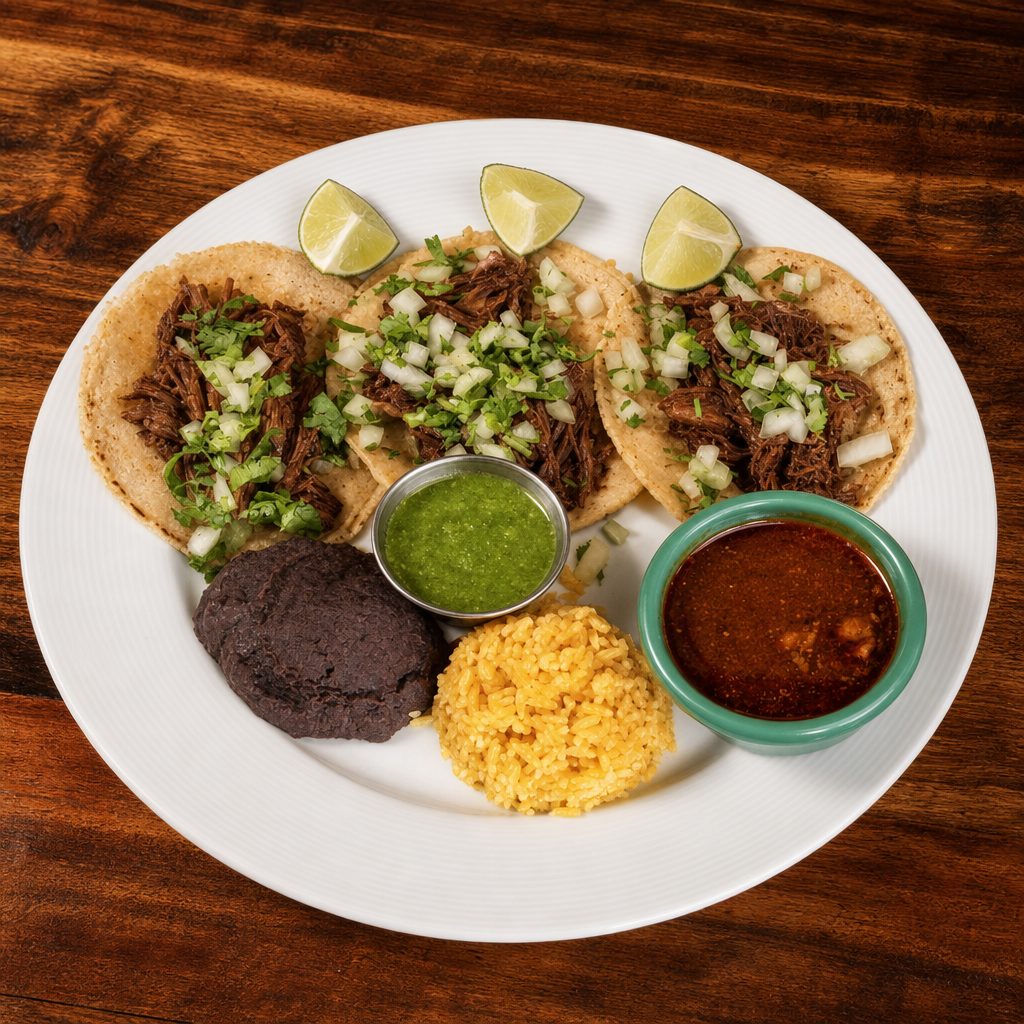 Birria Tacos.