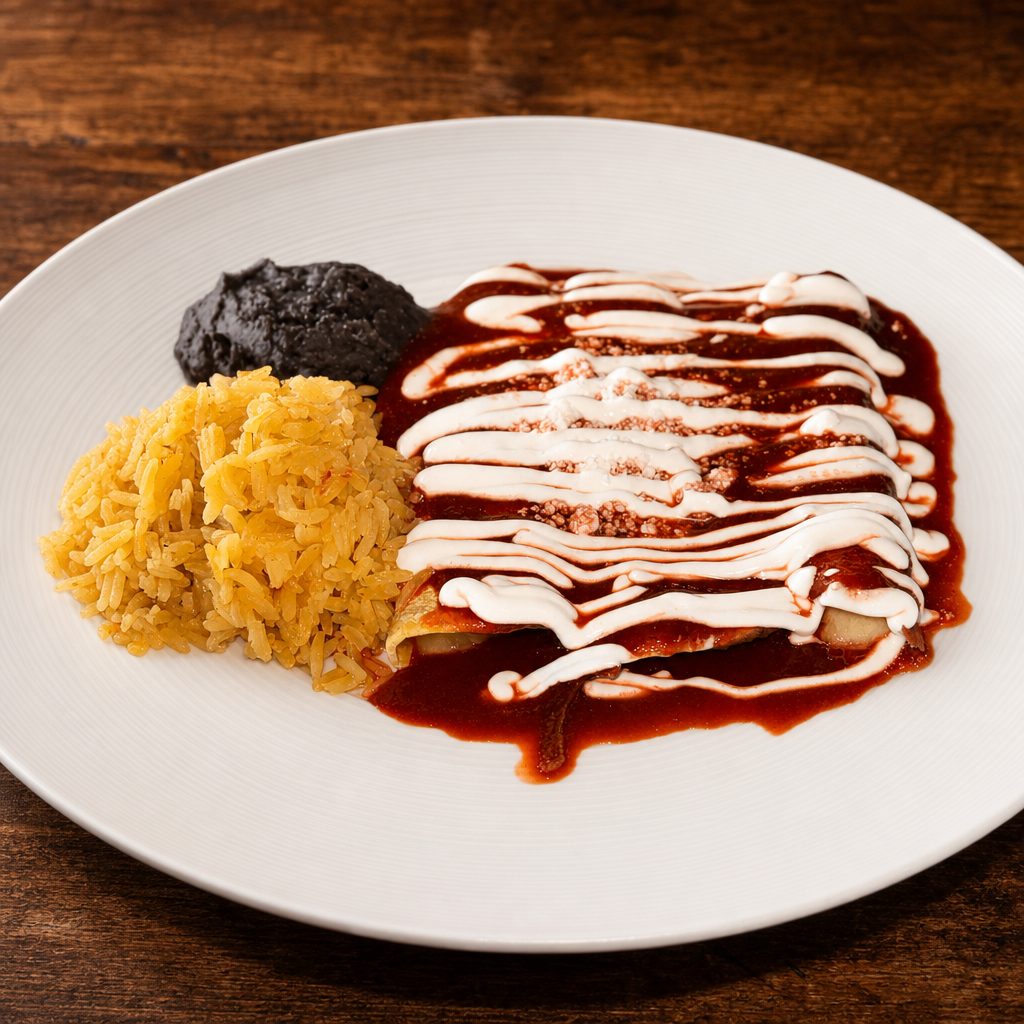 3 Cheese Enchiladas.