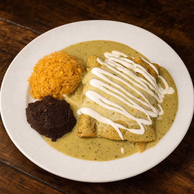 3 Suiza Enchiladas.