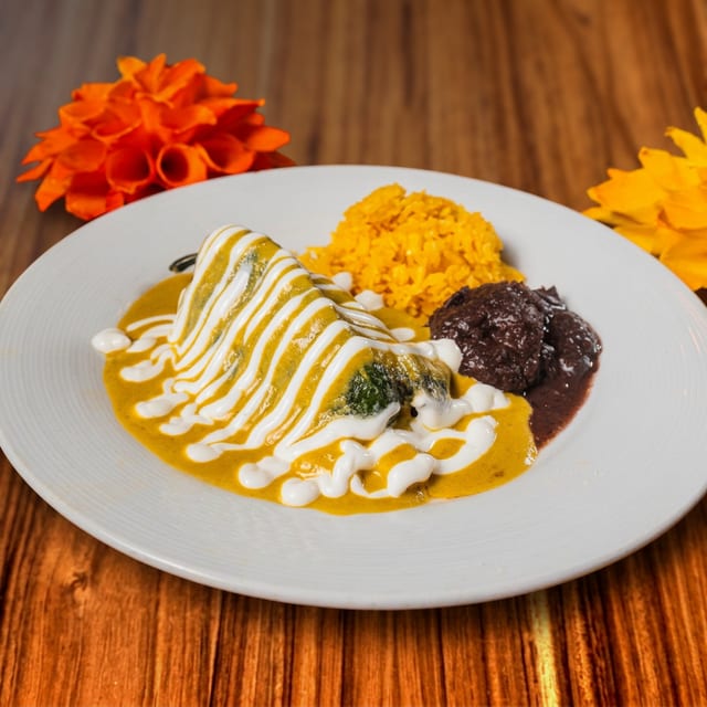 Shrimp Chili Relleno.