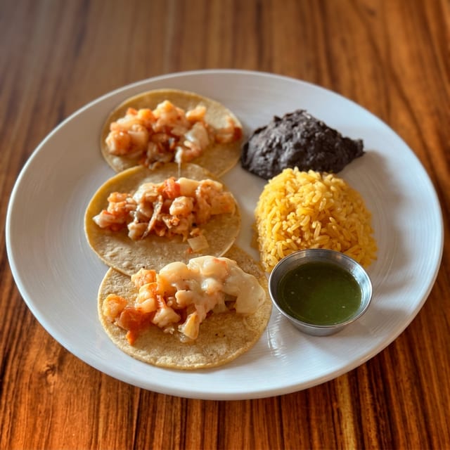 Tacos De Camaron.