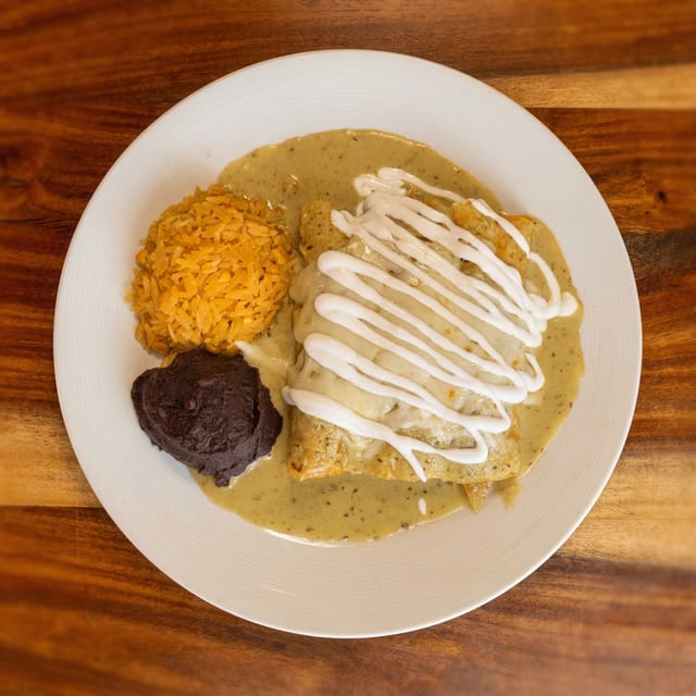 3 Suiza Enchiladas.