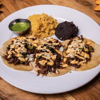 3 Brisket Tacos